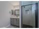 A modern sink and hardware give this bathroom a fresh, appealing look at 325 Greenfield Ln, Las Vegas, NV 89107