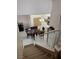 Dining room featuring table, six chairs and tiled floors at 3844 Hollycroft Dr, North Las Vegas, NV 89081