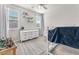 Bright bedroom with toys, bunk beds, and a dresser near the window for comfortable living at 505 Punto Vallata Dr, Henderson, NV 89011