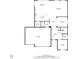 First floor plan with dimensions for key areas, including kitchen, garage, and living spaces at 505 Punto Vallata Dr, Henderson, NV 89011