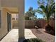 Enclosed backyard featuring a patio, landscaping, and privacy wall at 5309 Luna Bonita St, Las Vegas, NV 89113
