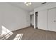 Bedroom with carpet and closet at 5401 Tassara Way # 102, Las Vegas, NV 89108