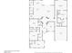 Floor plan showcasing the layout of the home with bedroom, bathroom, and kitchen dimensions at 5523 Taylor Rose Ave, Las Vegas, NV 89139