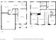 Complete home floor plan featuring kitchen, Gathering room, living room, bedrooms and garage at 5854 Heather Marie Dr, Las Vegas, NV 89110