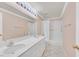 Bathroom with double vanity and shower/tub combination at 6151 Naha Port Ave, Las Vegas, NV 89110