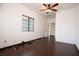 Bedroom featuring tile floors and a window at 6440 N Bruce St, North Las Vegas, NV 89086