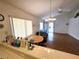 Combined kitchen and living area provides a flexible, shared Gathering and entertaining space at 7209 London Bridge Ave, Las Vegas, NV 89130