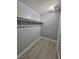 Walk-in closet with shelving and light gray walls at 8600 W Charleston Blvd # 2089, Las Vegas, NV 89117