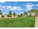 Expansive green space with lush lawn and mature trees, perfect for outdoor activities and relaxation at 8624 Burning Hide Ave, Las Vegas, NV 89143
