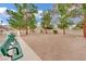 Well-maintained dog park with benches and ample space for pets to play in a secure environment at 8624 Burning Hide Ave, Las Vegas, NV 89143