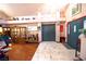 Spacious entryway with hardwood flooring and a marble tiled foyer at 9113 Anchor Cove Ct, Las Vegas, NV 89117