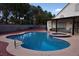 Beautiful backyard pool and spa area, perfect for relaxation and entertaining at 9113 Anchor Cove Ct, Las Vegas, NV 89117