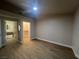 Spacious bedroom boasts wood-look flooring and adjoins both bathroom and walk-in closet at 9449 Grand Mesa Dr, Las Vegas, NV 89134