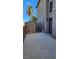 Private courtyard with block wall and gated access at 10524 Congaree St, Las Vegas, NV 89141