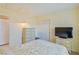 Relaxing bedroom with closet, neutral walls, and natural light at 11007 Vallerosa St, Las Vegas, NV 89141