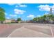 Outdoor basketball court with a metal fence, perfect for recreation and staying active at 1455 E Katie Ave # 16, Las Vegas, NV 89119