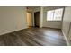 Bedroom featuring a closet, modern flooring and neutral paint at 1455 E Katie Ave # 16, Las Vegas, NV 89119