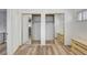 Mirrored closets with ample storage and updated flooring at 1801 S 15Th St, Las Vegas, NV 89104
