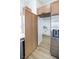 Walk-in pantry is conveniently located in the kitchen with matching cabinets, countertop, and appliances at 1891 Brian Rd, Pahrump, NV 89048