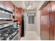 The modern kitchen features stainless appliances, granite countertops, and great cabinet storage at 230 E Flamingo Rd # 115, Las Vegas, NV 89169
