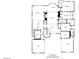 An open-concept floor plan of a home featuring a kitchen, Gathering room, living room and primary bedroom at 2660 Mirabella St, Henderson, NV 89052