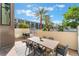 Large patio with a table and chairs, offering outdoor living space at 353 E Bonneville Ave # 746, Las Vegas, NV 89101