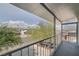Balcony view overlooking desert landscape with mountain views at 401 Altamira Rd, Las Vegas, NV 89145