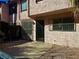 Charming townhome exterior with security door and windows at 4338 Caliente St # 15, Las Vegas, NV 89119