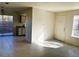 Spacious living room flows into kitchen and patio area at 4338 Caliente St # 15, Las Vegas, NV 89119