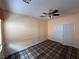 Bedroom boasts carpet, recessed lighting, and neutral walls at 4593 Weitzman Pl, Las Vegas, NV 89141