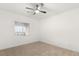 Bedroom featuring a ceiling fan and a window at 522 Riley Ridge Ct, Henderson, NV 89012