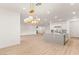 Bright, modern kitchen with stainless steel appliances, a large island, and open layout at 522 Riley Ridge Ct, Henderson, NV 89012