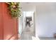 Bright foyer with tile flooring, high ceilings, and views into other rooms at 524 Grand Cascade Pl, North Las Vegas, NV 89084