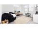 Bright playroom featuring a large beanbag chair, toy storage, and neutral decor at 524 Grand Cascade Pl, North Las Vegas, NV 89084