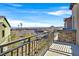 Balcony with mountain view, metal railings, and modern exterior at 6434 Spring Jog St, Las Vegas, NV 89166