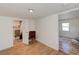 Versatile room with a doorway to an adjacent room and a bathroom at 645 Utah St, Boulder City, NV 89005