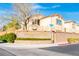 Sunhampton Private Residences neighborhood street view shows landscaping and clear skies at 7061 Roscoe Ave # 201, Las Vegas, NV 89129