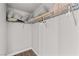 Organized closet with shelving provides ample storage space for clothes and personal items at 8116 Haywood Estate Ave, Las Vegas, NV 89113