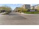 Gated community entrance with manicured landscaping and clear signage for an exclusive feel at 8116 Haywood Estate Ave, Las Vegas, NV 89113