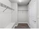 Spacious walk-in closet with custom shelving and ample storage space at 8116 Haywood Estate Ave, Las Vegas, NV 89113