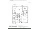 Detailed floor plan showcasing the layout of the Daniel model at 10095 Ferton Lake Ave, Las Vegas, NV 89178