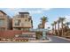 Attractive Affinity entrance sign, complemented by well-manicured landscaping and palm trees, creating a welcoming atmosphere at 11283 Gravitation Dr, Las Vegas, NV 89135