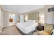 Cozy bedroom with soft lighting, comfortable seating, and ample space at 135 E Harmon Ave # 221, Las Vegas, NV 89109