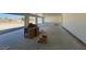This is an attached three car garage ready for customization and storage at 1351 Huckleberry St, Pahrump, NV 89048