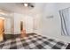 A bright bedroom with modern flooring and fresh paint at 1893 Donnington Ct, Las Vegas, NV 89123