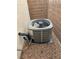 Exterior shot of the AC Unit on gravel at 2024 Riva Del Garda Pl, Las Vegas, NV 89134