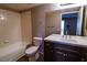 Bathroom features vanity and shower/tub combo at 2300 E Silverado Ranch Blvd # 1180, Las Vegas, NV 89183