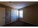 Bedroom features a window and closet at 2300 E Silverado Ranch Blvd # 1180, Las Vegas, NV 89183