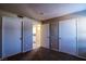 Bedroom with two closets and view to the kitchen at 2300 E Silverado Ranch Blvd # 1180, Las Vegas, NV 89183