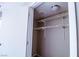 An empty closet with shelves and a light at 2300 E Silverado Ranch Blvd # 1180, Las Vegas, NV 89183